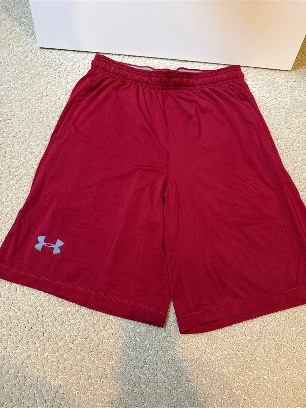 Under Armour Men’s Crimson Athletic Shorts